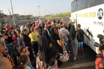 بالفيديو: إنطلاق حافلة الفوج الثاني من حجاج مدينة يافا إلى الديار الحجازية 